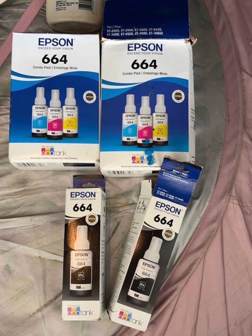 Printed instructions on packaging